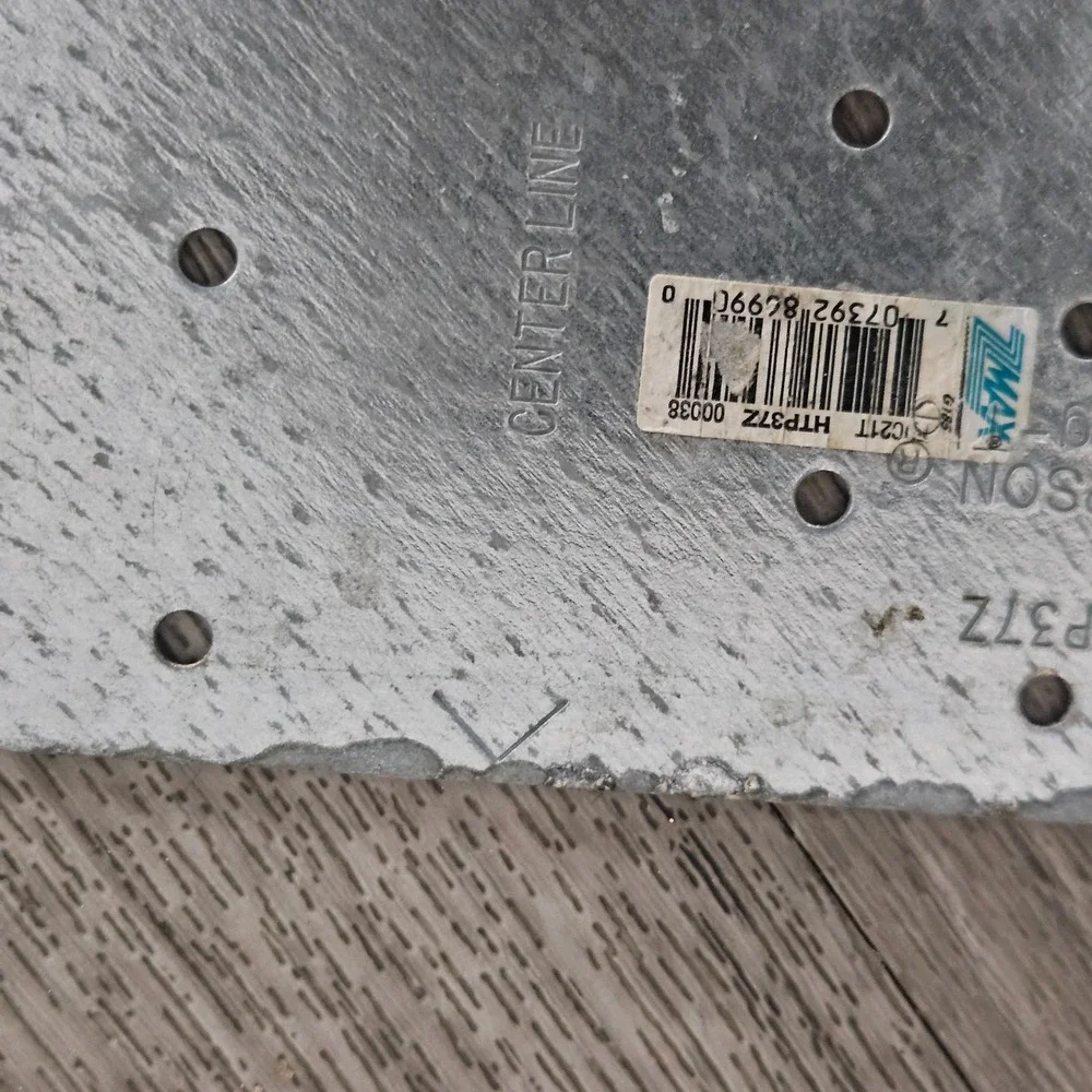 Lot of 6 Simpson HTP37Z 3 X 7IN HEAVY TIE PLATE ZMAX